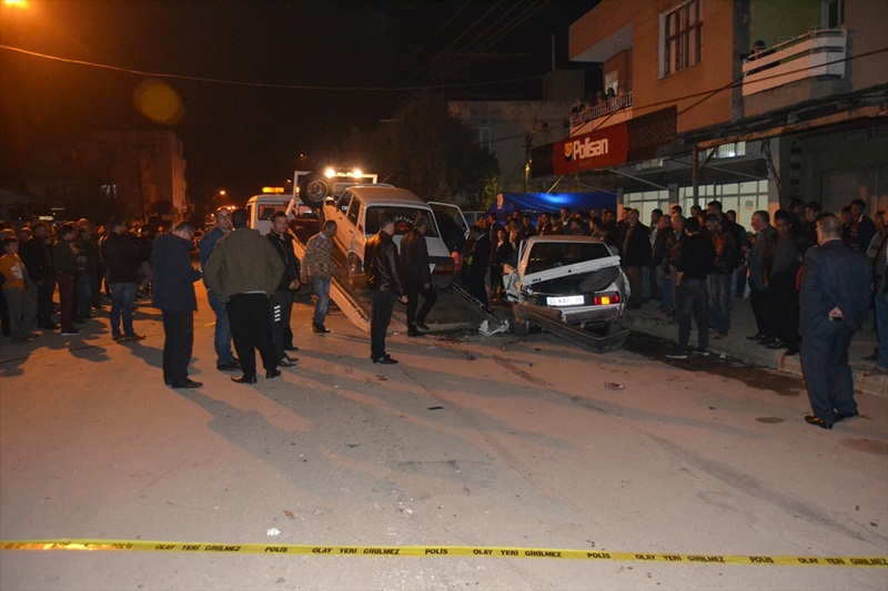Kozan’da trafik kazası: 1 yaralı