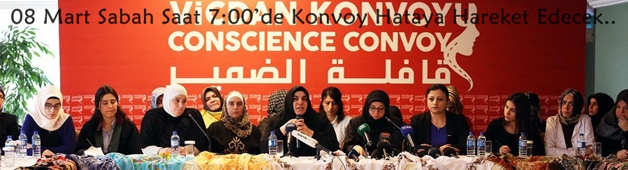 'Vicdan Konvoyu' Adana'da..
