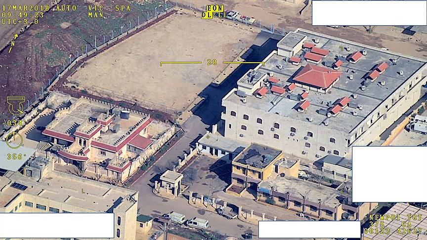 TSK Afrin'de vurulduğu iddia edilen hastanenin görüntülerini yayınladı