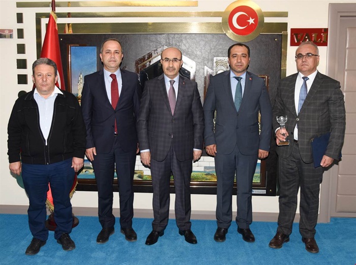 Binboğa Bal’ın Yöneticileri Vali Demirtaş’ı Ziyaret Etti
