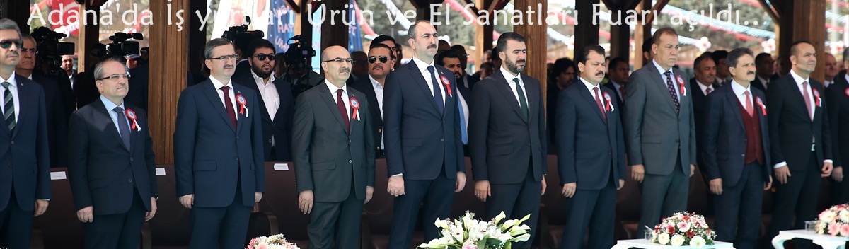 Bakan Gül, İş yurtları Ürün ve El Sanatları Fuar Açılışında..