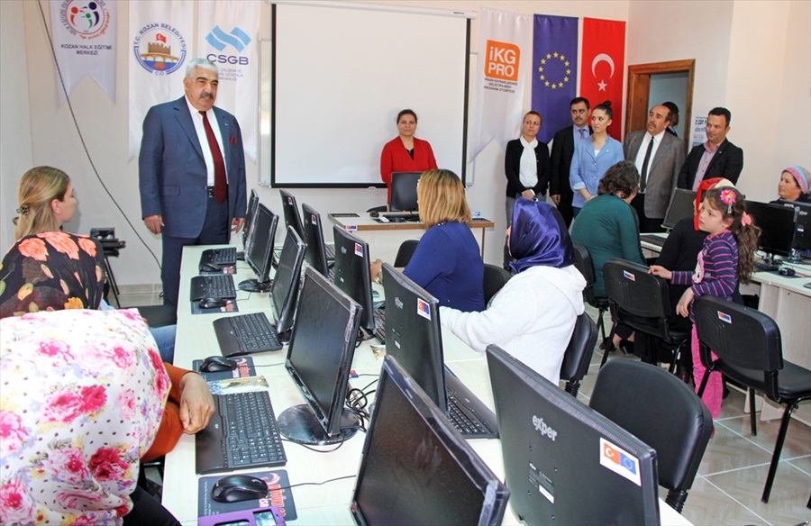 Kozan'da girişimcilik ve meslek kursu düzenlendi