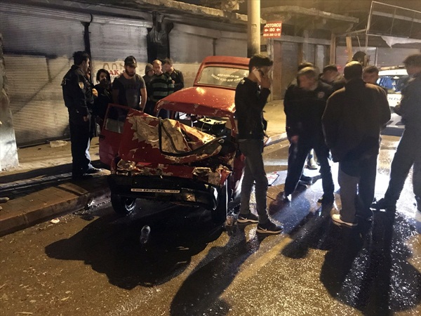 Adana'da trafik kazası: 1 yaralı