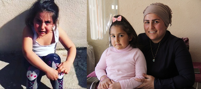 Küçük Alya 'Tayyip Dede'sini göremeyince gözyaşlarına boğuldu  