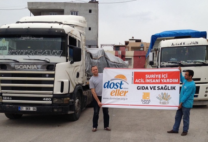 Doğu Guta'daki insanlık dramına Adana kayıtsız kalmadı  