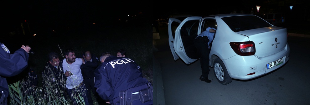 Kaçakçılık şüphelileri 10 kilometre süren kovalamaca sonucu yakalandı