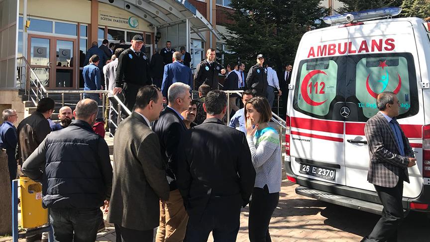 Eskişehir Osmangazi Üniversitesinde silahlı saldırı: 4 ölü