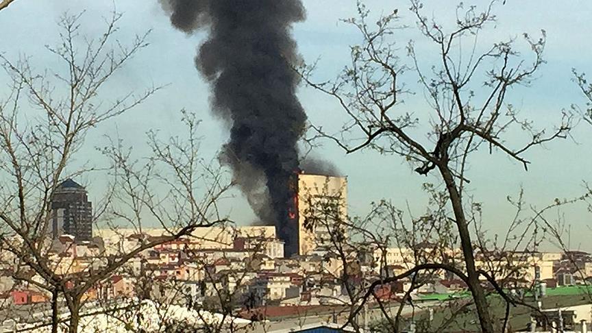 Taksim Eğitim ve Araştırma Hastanesi'nde yangın