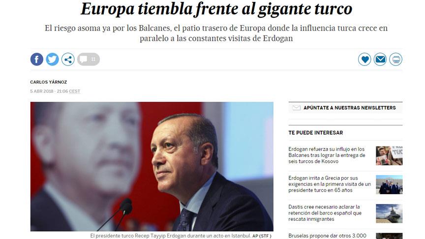 İspanyol gazetesi El Pais: Avrupa Türk devinin önünde titriyor