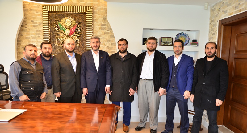 Evrensel Hafızlar Derneğinden Çalışkan’a Ziyaret