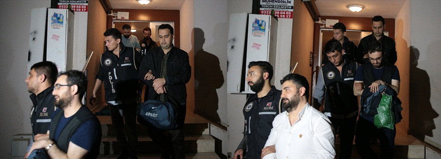 Adana'da FETÖ'nün üst düzey yöneticilerine operasyon