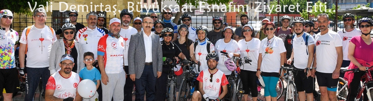 Vali Demirtaş, Büyüksaat Esnafını Ziyaret Etti ..