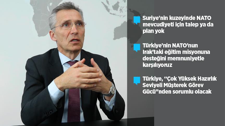 Stoltenberg: Münbiç'te yol haritasında anlaşılmasından memnunum