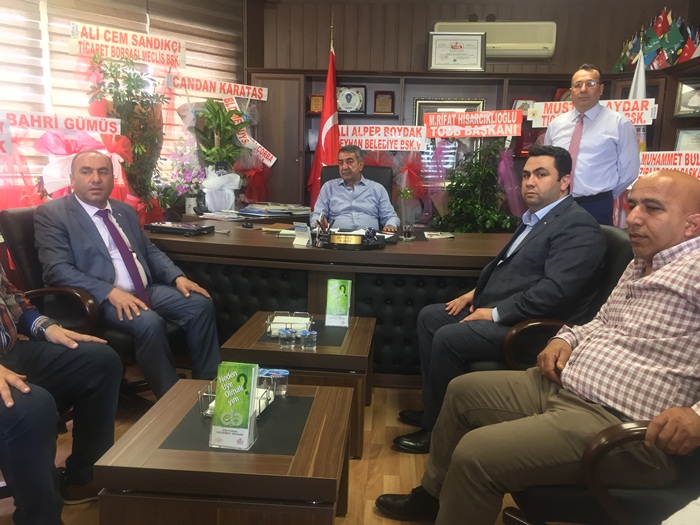 Ceyhan Ticaret Borsası'ndan Ceyhan Ticaret Odası'na Ziyaret ..