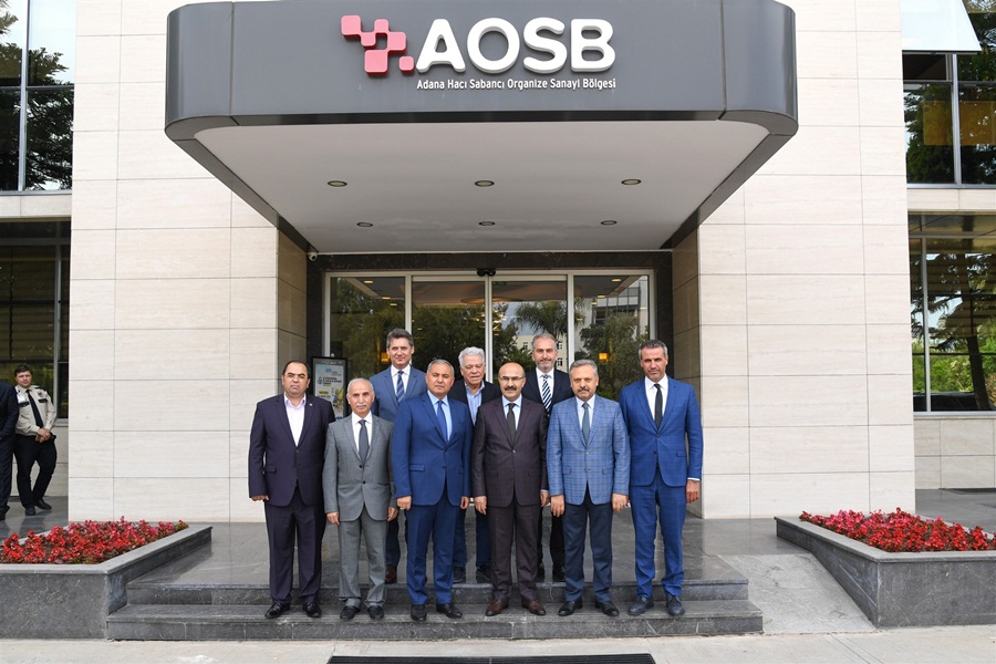 Vali Demirtaş’tan AOSB Başkanı Bekir Sütcü’ye İade-İ Ziyaret