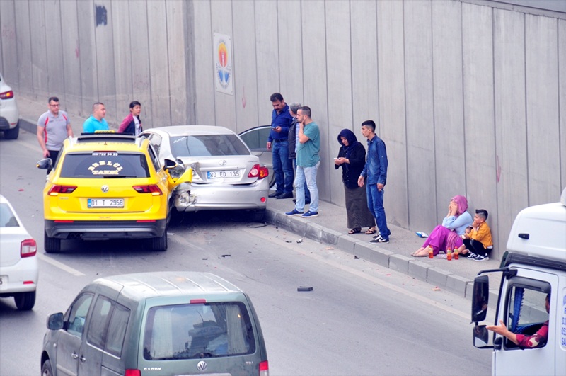 Adana'da trafik kazası