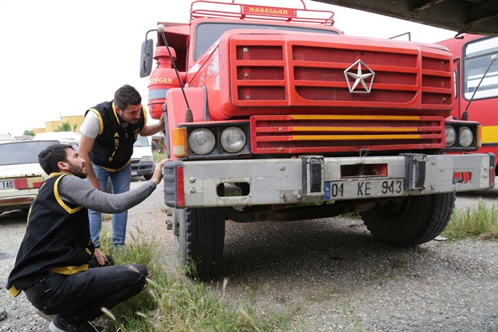 Aracına farklı motor ve şase takan zanlı yakalandı