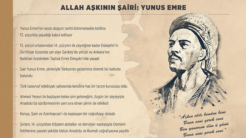 'Allah aşkının şairi: Yunus Emre'