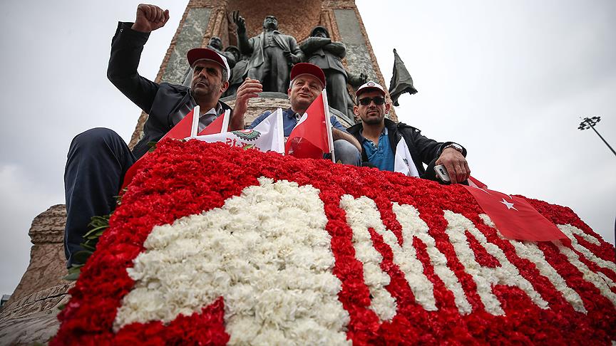 1 Mayıs Emek ve Dayanışma Günü kutlanıyor