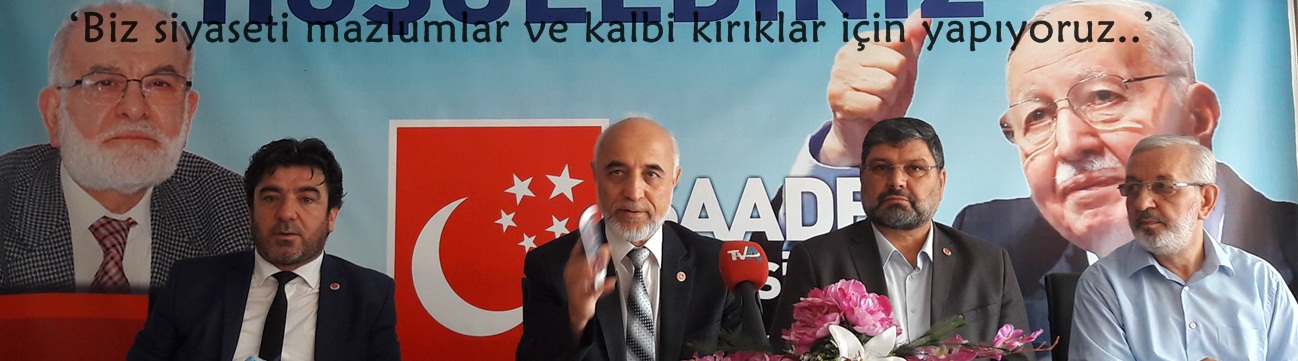 Başkan Gözütok: ‘Biz siyaseti mazlumlar ve kalbi kırıklar için yapıyoruz..’