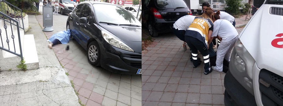Adana'da apartmanın çatısından düşen kişi öldü