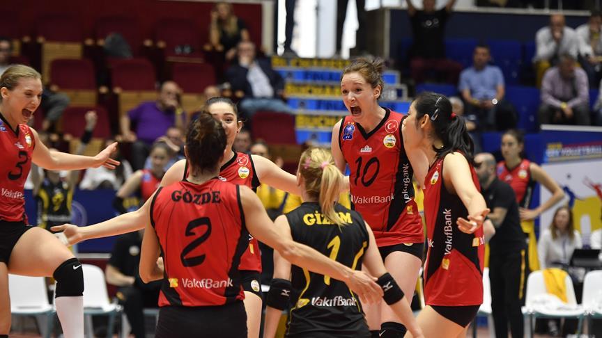 VakıfBank Kadın Voleybol Takımı, CEV Şampiyonlar Ligi'nde finale yükseldi