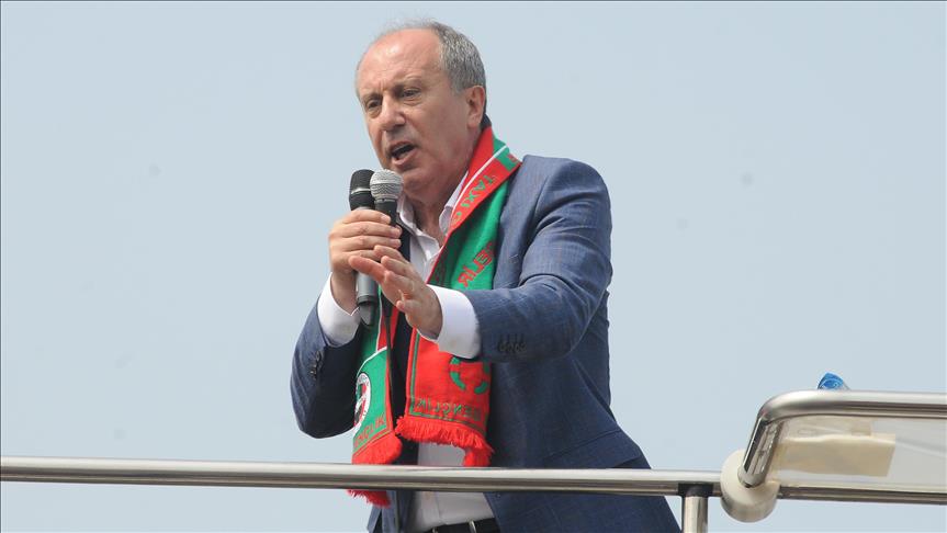 Muharrem İnce 15 günde 13 il mitingi yaptı