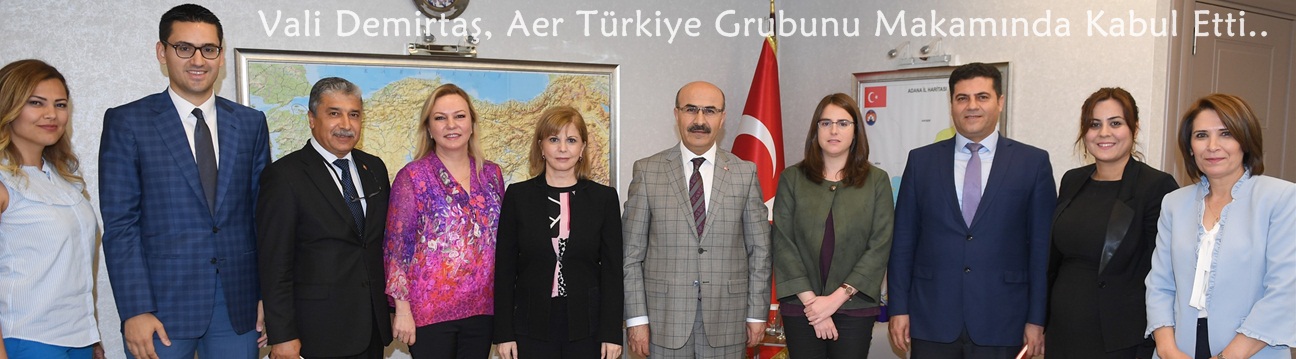 Vali Demirtaş, Aer Türkiye Grubu Genel Sekreteri Battala’yı Makamında Kabul Etti