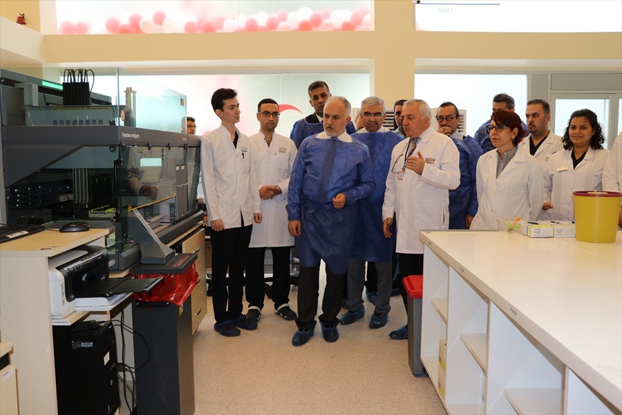 Orta Akdeniz Bölge Kan Merkezi Tıbbi Mikrobiyoloji Laboratuvarı açıldı