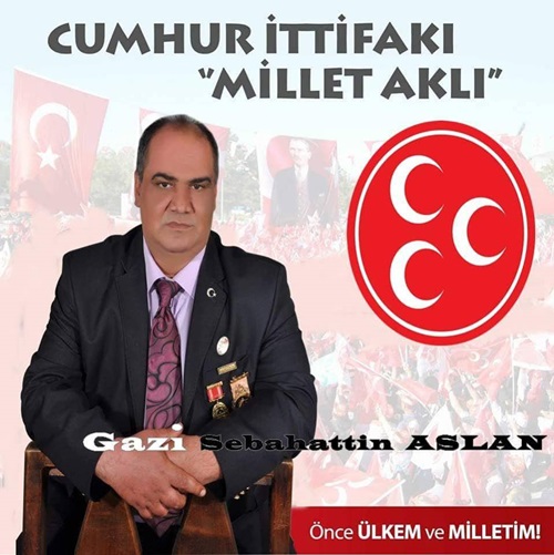 Gazi Sebahattin Aslan, Seyhan Belediyesi Meclis Üyeliği  Aday Adayı..