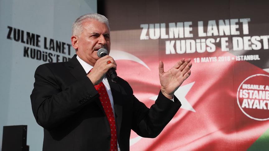 Yıldırım: Filistin Türkiye'nin meselesidir