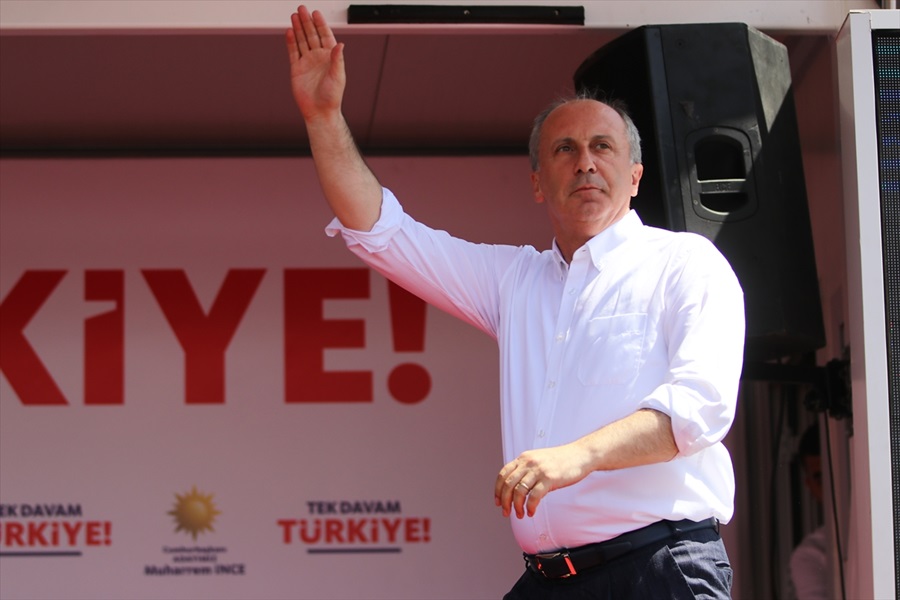 Muharrem İnce: Birincide oldu bu iş