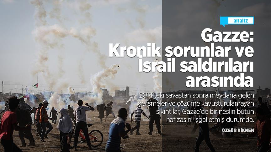 Gazze: Kronik sorunlar ve İsrail saldırıları arasında