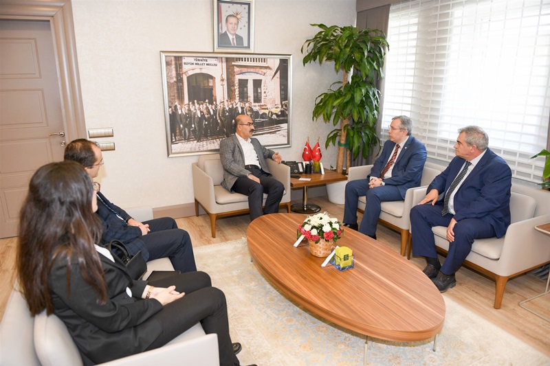 Genel Müdür Ömer Bilen, Vali Demirtaş'ı Ziyaret Etti
