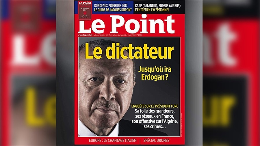 Fransa'daki Türklerden Le Point dergisine tepki