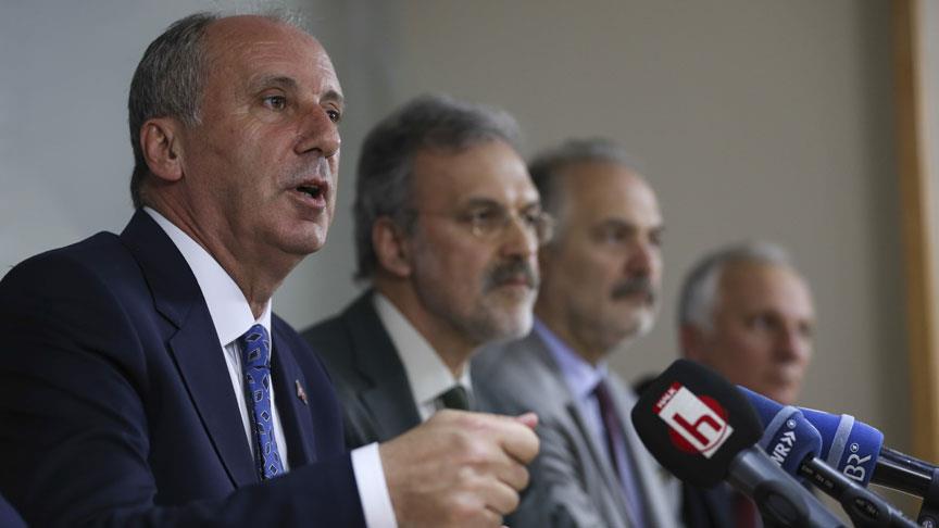 Muharrem İnce: 81 vilayete gideceğim