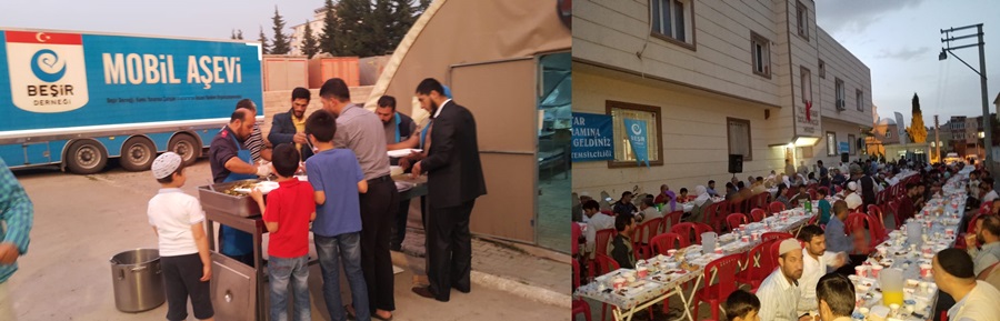 Beşir Derneği’nden Türkiye Genelinde İftar Sofraları