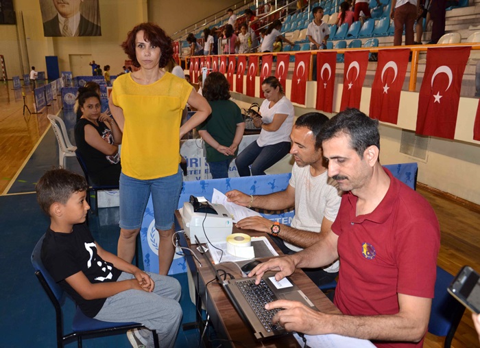 Gençlik Hizmetleri ve Spor Şube Müdürü Halit Yılmazel "İl merkezi ve İlçelerde toplam 35 bin öğrenci test edilecek"