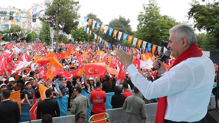 Yıldırım: FETÖ, PKK, YPG, DEAŞ bunlar alçak proje terör örgütleridir