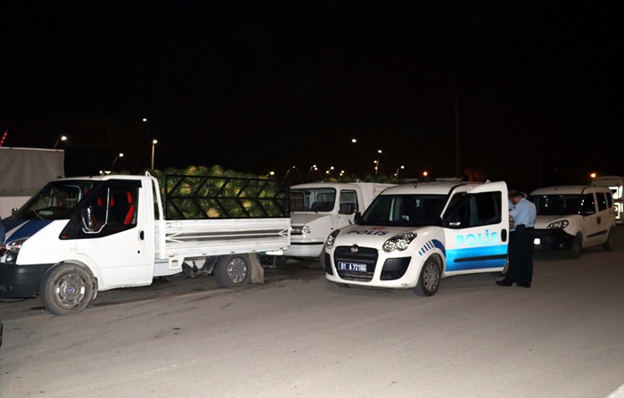 Adana'da karpuz hırsızlarına operasyon