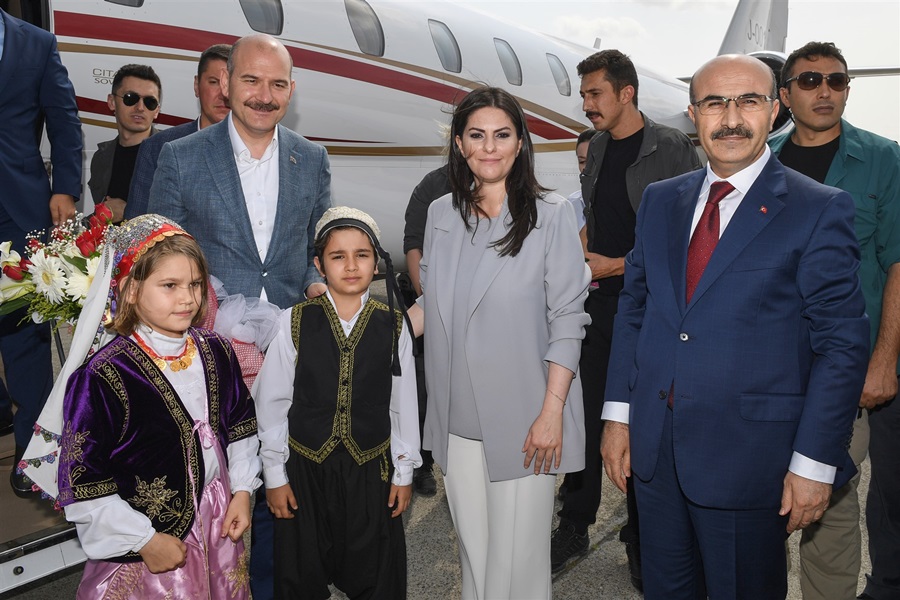 İçişleri Bakanı Süleyman Soylu Adana'da