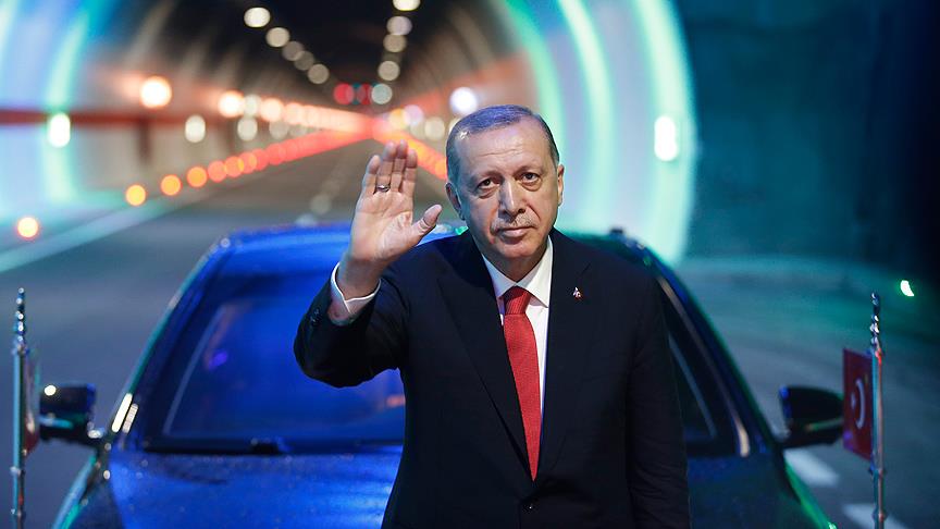 Erdoğan: 16 yılda 20 bin kilometre bölünmüş yol yaptık