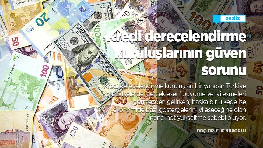 Kredi derecelendirme kuruluşlarının güven sorunu