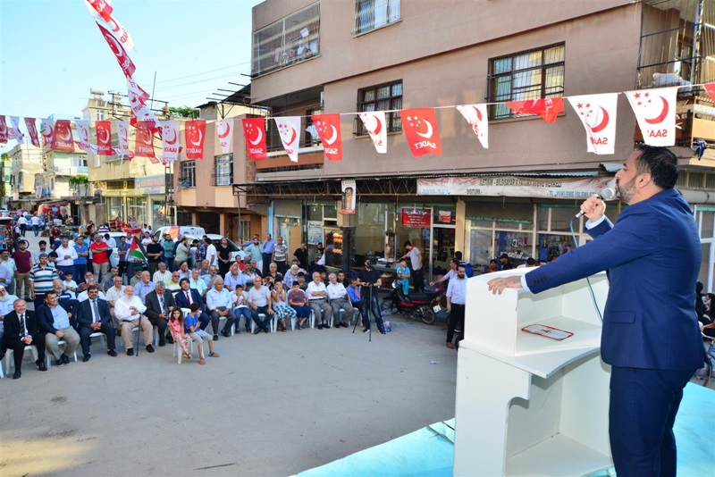 Adana’da 200 MHP’li Saadet Partisine Geçti