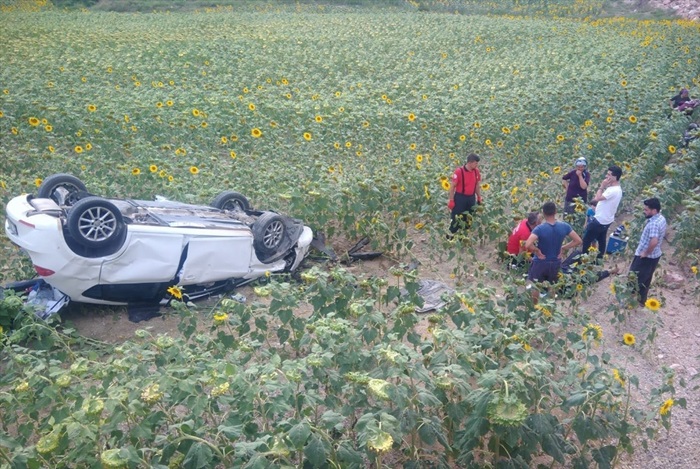 Adana'da otomobil ile minibüs çarpıştı: 7 yaralı