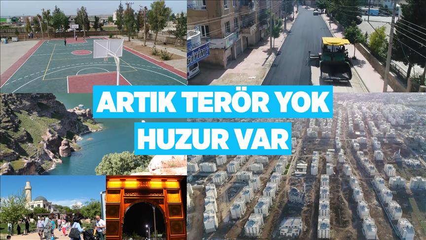 Artık terör yok huzur var