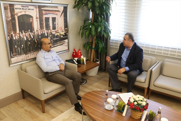 AA Adana Bölge Müdürü Firik'ten Vali Demirtaş'a ziyaret