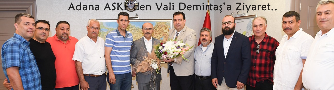 Adana ASKF’den Vali Demirtaş’a Ziyaret