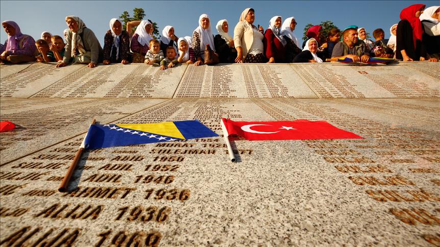 'Barış Yürüyüşü' Potoçari'de sona erdi