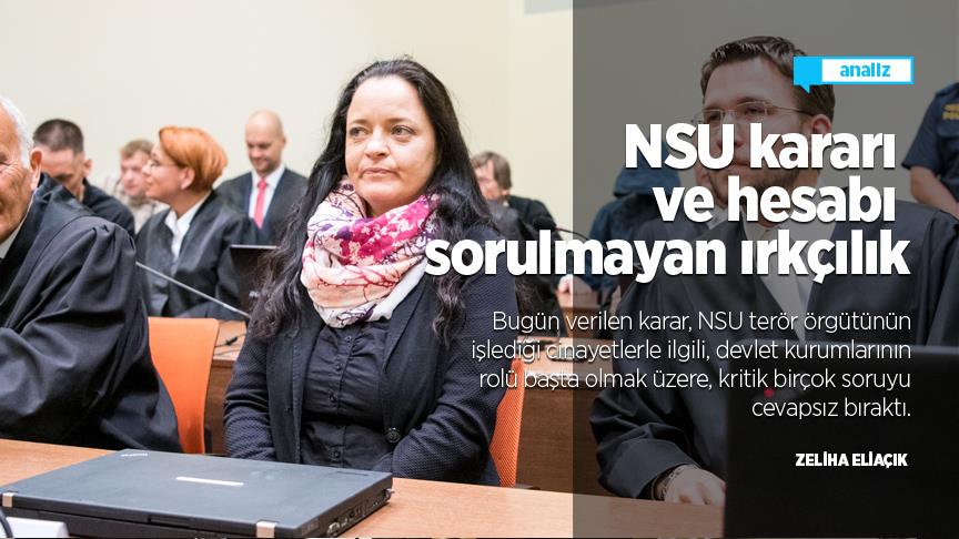 NSU kararı ve hesabı sorulmayan ırkçılık